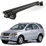 Today Auto Trio-I Kia Sorento (2007-2009) Uyumlu Siyah Kilitli Ara Atkı 120CM Port Bagaj Tavan Barı - Kilitli tavan barı