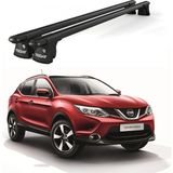 Today Auto Trio-I Missan Qashqai +2 (2008-2013) Uyumlu Siyah Kilitli Ara Atkı 135CM Port Bagaj Tavan Barı - kilitli tavan barı