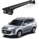 Today Auto Trio-I Peugeot 4007 (2007-2012) Uyumlu Siyah Kilitli Ara Atkı 135CM Port Bagaj Tavan Barı