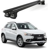 Today Auto Trio-Iı Mitsubishi Asx (2012 ve Sonrası) Uyumlu Siyah Kilitli Ara Atkı 135CM Port Bagaj Tavan Barı