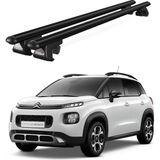 Today Auto Venüs Citroen C3 Aircross Suv (2018 ve Sonrası) Uyumlu Siyah Ara Atkı Port Bagaj Tavan Barı - Citroen C3 Aircross uyumlu