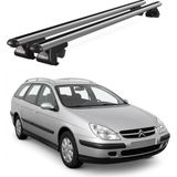 Today Auto Venüs Citroen C5 Station Wagon (2001-2008) Uyumlu Gri Ara Atkı Port Bagaj Tavan Barı - Citroen C5 uyumlu