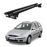Today Auto Venüs Ford Focus Station Wagon (1999-2005) Uyumlu Siyah Ara Atkı Port Bagaj Tavan Barı
