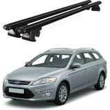 Today Auto Venüs Ford Mondeo Statio Wagon Mk Iv (2007-2014) Uyumlu Siyah Ara Atkı Port Bagaj Tavan Barı - Ford Mondeo uyumlu