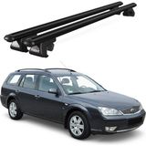 Today Auto Venüs Ford Mondeo Statio Wagon Mkııı (2001-2007) Uyumlu Siyah Ara Atkı Port Bagaj Tavan Barı - Siyah tavan barı