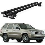 Today Auto Venüs Jeep Grand Cherokee Limited (2005-2010) Uyumlu Siyah Ara Atkı Port Bagaj Tavan Barı - Jeep Grand Cherokee uyumlu