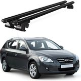 Today Auto Venüs Kia Cee'd Sw 5d Estate (2006-2012) Uyumlu Siyah Ara Atkı Port Bagaj Tavan Barı