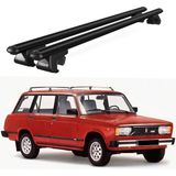 Today Auto Venüs Lada 2104 Nowa Sw (1984-2012) Uyumlu Siyah Ara Atkı Port Bagaj Tavan Barı - Siyah tavan barı