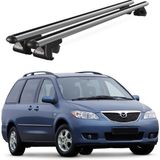 Today Auto Venüs Mazda 5 Mpv (2005-2010) Uyumlu Gri Ara Atkı Port Bagaj Tavan Barı