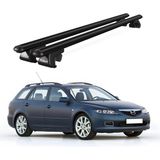 Today Auto Venüs Mazda 6 Wagon (2002-2012) Uyumlu Siyah Ara Atkı Port Bagaj Tavan Barı - Mazda 6 Wagon uyumlu
