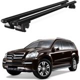 Today Auto Venüs Mercedes-Benz Gl (X164) (2006-2012) Uyumlu Siyah Ara Atkı Port Bagaj Tavan Barı - Mercedes-Benz GL uyumlu