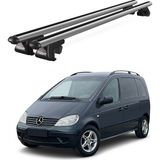 Today Auto Venüs Mercedes-Benz Vaneo (2001-2005) Uyumlu Gri Ara Atkı Port Bagaj Tavan Barı - Gri tavan barı