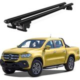 Today Auto Venüs Mercedes-Benz x Class (2017-2020) Uyumlu Siyah Ara Atkı Port Bagaj Tavan Barı - Mercedes-Benz X Class uyumlu