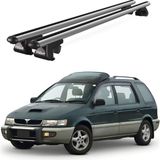 Today Auto Venüs Mitsubishi Chariot (1997-2003) Uyumlu Gri Ara Atkı Port Bagaj Tavan Barı - Tavan barı seti