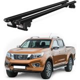 Today Auto Venüs Nissan Navara (2014-2021) Uyumlu Siyah Ara Atkı Port Bagaj Tavan Barı - Nissan Navara uyumlu