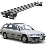 Today Auto Venüs Nissan Primera Sw (2002-2009) Uyumlu Gri Ara Atkı Port Bagaj Tavan Barı - Nissan Primera SW uyumlu