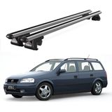 Today Auto Venüs Opel Astra G Station Wagon (1998-2004) Uyumlu Gri Ara Atkı Port Bagaj Tavan Barı - Gri tavan barı