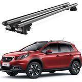 Today Auto Venüs Peugeot 2008 (2013-2020) Uyumlu Gri Ara Atkı Port Bagaj Tavan Barı - Gri tavan barı