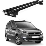 Today Auto Venüs Peugeot Partner Tepee (2008-2018) Uyumlu Siyah Ara Atkı Port Bagaj Tavan Barı - Peugeot Partner Tepee uyumlu