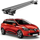 Today Auto Venüs Renault Clio Iv Sportour (2012-2019) Uyumlu Gri Ara Atkı Port Bagaj Tavan Barı - Renault Clio IV Sportour uyumlu