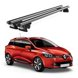 Today Auto Venüs Renault Clio Iv Sportour (2012-2019) Uyumlu Gri Ara Atkı Port Bagaj Tavan Barı