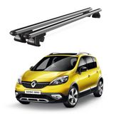 Today Auto Venüs Renault Scenic X-Mod 5 Posti (2009-2013) Uyumlu Gri Ara Atkı Port Bagaj Tavan Barı