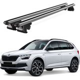Today Auto Venüs Skoda Kamiq (2019 ve Sonrası) Uyumlu Gri Ara Atkı Port Bagaj Tavan Barı - Skoda Kamiq uyumlu