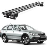Today Auto Venüs Skoda Octavia Scout (2007-2013) Uyumlu Gri Ara Atkı Port Bagaj Tavan Barı - Skoda Octavia Scout uyumlu