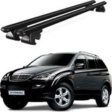 Today Auto Venüs Ssangyong Kyron (2005-2014) Uyumlu Siyah Ara Atkı Port Bagaj Tavan Barı - Ssangyong Kyron uyumlu