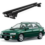 Today Auto Venüs Subaru Impreza (1993-2000) Uyumlu Siyah Ara Atkı Port Bagaj Tavan Barı - Subaru Impreza uyumlu