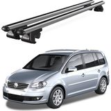 Today Auto Venüs Volkswagen Touran (2003-2015) Uyumlu Gri Ara Atkı Port Bagaj Tavan Barı - Volkswagen Touran uyumlu