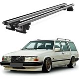 Today Auto Venüs Volvo 940 Sw (1990-1999) Uyumlu Gri Ara Atkı Port Bagaj Tavan Barı