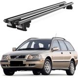 Today Auto Venüs Volvo V40 Sw (1995-2004) Uyumlu Gri Ara Atkı Port Bagaj Tavan Barı