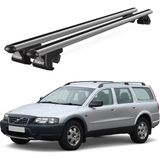 Today Auto Venüs Volvo XC70 (1998-2007) Uyumlu Gri Ara Atkı Port Bagaj Tavan Barı - Volvo XC70 uyumlu