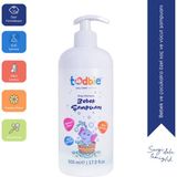 Todbie Bebek Saç & Vücut Şampuanı, Yeni Doğan, Göz Yakmayan,Boyasız,Alkolsüz,Parabensiz,Sles içermeyen şampuan 500 ml