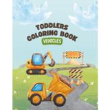 Toddlers Coloring Book Vehicles
