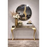 todek home Glory Aynalı Dresuar - Boyalı Lükens Ayak - 110x90x40 cm