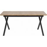 Todek Home Vera Açılır Mutfak ve Yemek Masası Siyah Metal Ayaklı Suntalam 120X80 cm - 80 x 120
