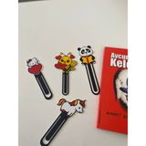 Todekora Odekora Panda Unicorn Kedi Arı Çocuk Kitap Ayracı Seti 4'lü Çok Renkli 10 cm