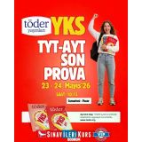 Töder Yayınları Türkiye Geneli YKS Deneme Sınavı - 4
