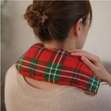 Todo Home Kiraz Çekirdeği Terapi Yastığı 70X20 cm Boyun ve Sırt Için - Kırmızı