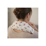 TODO HOME Kiraz Çekirdeği Terapi Yastığı ( Kiraz Desenli) 70x20 cm Boyun ve Sırt İçin