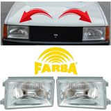 Tofaş 88 Şahin M131 Orijinal Sağ-Sol Ön Far Takımı Eski Model Çıtasız Farba 10340D 10339D 85006070 85006069