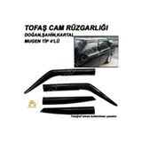 Tofaş Cam Rüzgarlığı - Parlak Siyah carss306