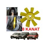 Tofaş Doğan Kartal Şahin Radyatör Fan Pervanesi 8 Kanat