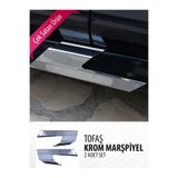 TOFAŞ DOĞAN ŞAHİN KARTAL DIŞ YAN ALT MARŞPİYEL KROM SETİ SAĞ SOL carss8