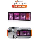 Tofaş Doğan Şahin Sağ Stop Lambası Mor Slx Uyumlu Arka Stop Farı Komple Sağ