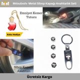 Tofaş Metal Sibop Kapağı Anahtarlık Seti
