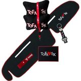 Tofaş Şahin Doğan Kartal Yüksek Torpido Koruma Halısı / Tofaş Siyah Polar Yastık Oto Aksesuar