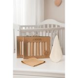 TOFFERS Bebek Naturel Özel Seri 7'li %100 Pamuklu Kutulu Basic Ağız Mendili